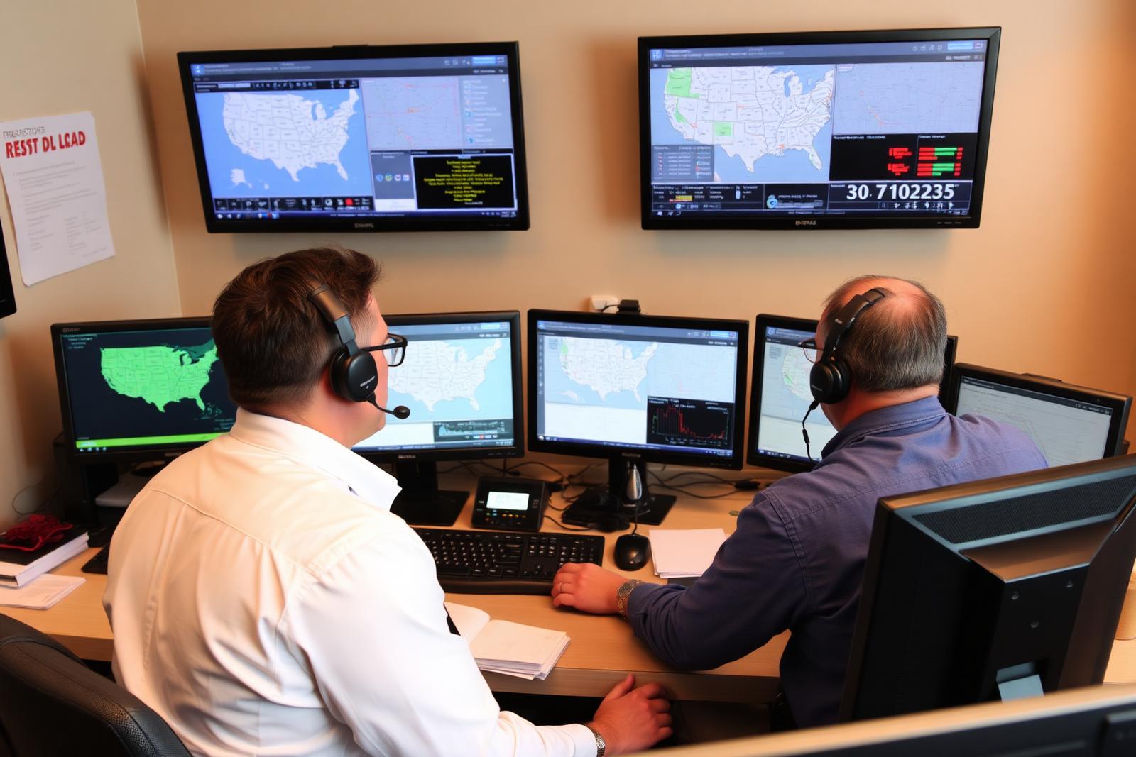 Dispatch desk