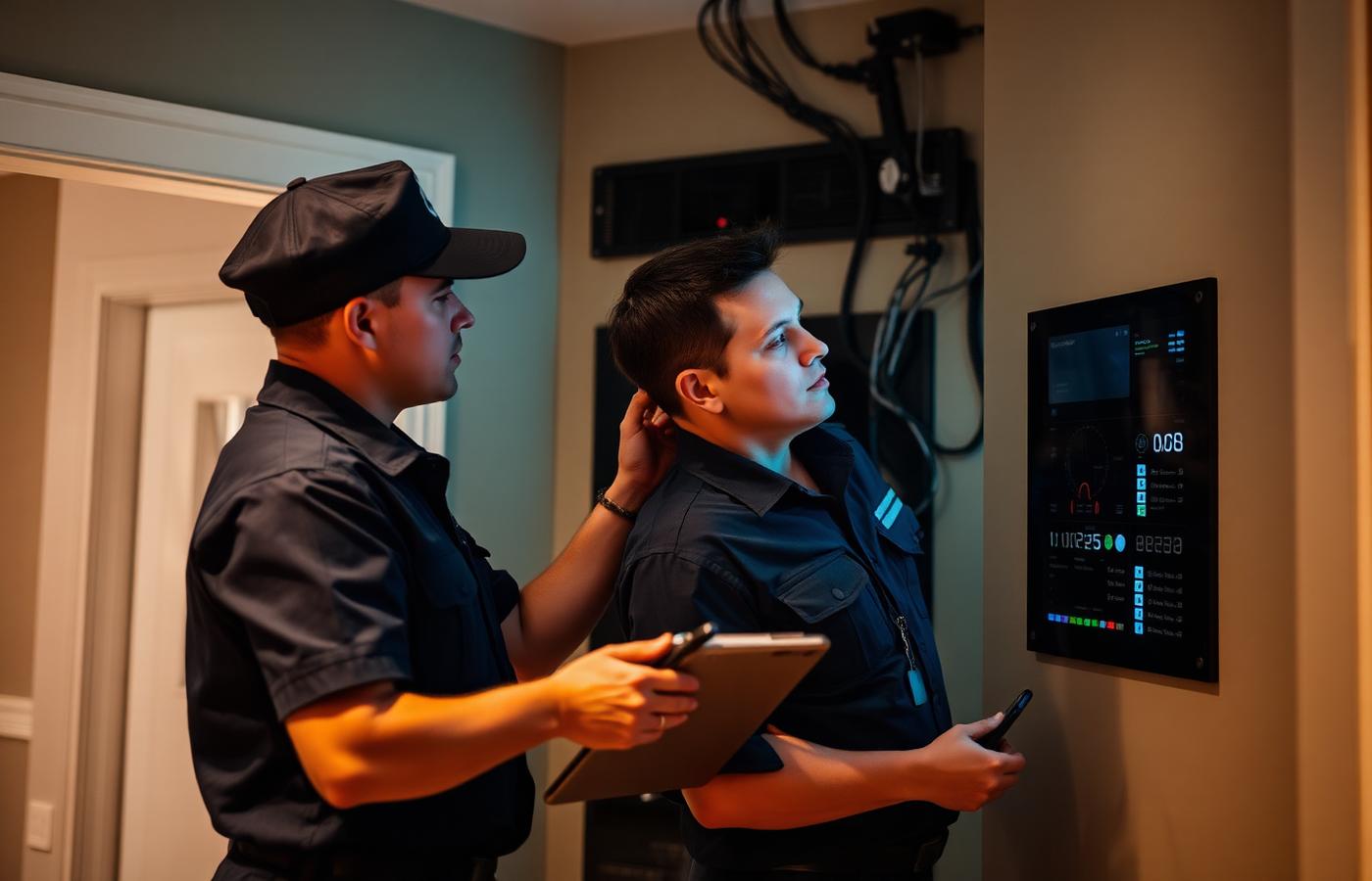 PCH technicians on a job