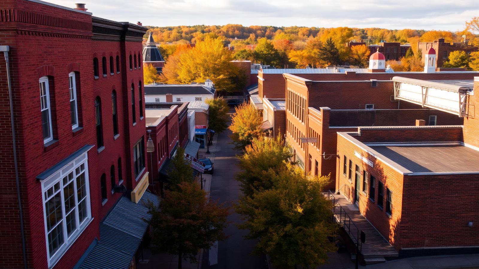 Western New York main street
